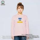 【長袖Tシャツ】ウクライナ寄付金 デザインN0.5 5.6oz Cotton:100%