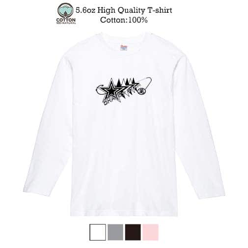 【長袖Tシャツ】【2029】スターマン No1 5.6oz Cotton:100%