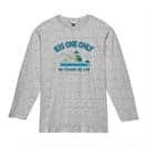 【長袖Tシャツ】【釣りざんまい】愛犬とボートフィッシング_カラフル 5.6oz Cotton:100%