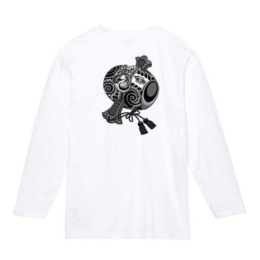 【彫姫】【長袖Tシャツ】達磨小槌 5.6oz Cotton:100%