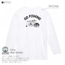 【長袖Tシャツ】【釣りざんまい】釣れないアングラー 5.6oz Cotton:100%
