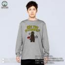 【長袖Tシャツ】【釣りざんまい】ルアーとクマさん 5.6oz Cotton:100%