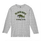 【長袖Tシャツ】【釣りざんまい】ブラックバス_カラフル 5.6oz Cotton:100%