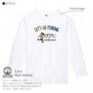 【長袖Tシャツ】【釣りざんまい】レッツゴーフィッシング ルアーと少年_カラフル 5.6oz Cotton:100%