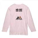 【長袖Tシャツ】何か気になる三毛猫(wakat) 5.6oz Cotton:100%