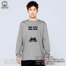 【長袖Tシャツ】何か気になるハチワレ猫(wakat) 5.6oz Cotton:100%