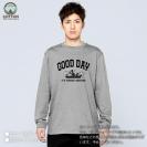 【長袖Tシャツ】【釣りざんまい】ウトウトボートフィッシング  5.6oz Cotton:100%