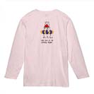【長袖Tシャツ】シロクマさんの夏(wakat) 5.6oz Cotton:100%