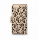 【手帳型】【釣りざんまい】本革 釣り好き少年がやってきた。