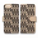 【手帳型】【釣りざんまい】本革 サカナカナ?ソーカナ?