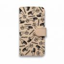 【手帳型】【釣りざんまい】本革 ありそでなさそなトップウォータープラグ