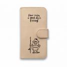 【手帳型】【釣りざんまい】本革 ポッチャリアングラー