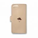 【手帳型】【釣りざんまい】本革 釣りに行きたい少年