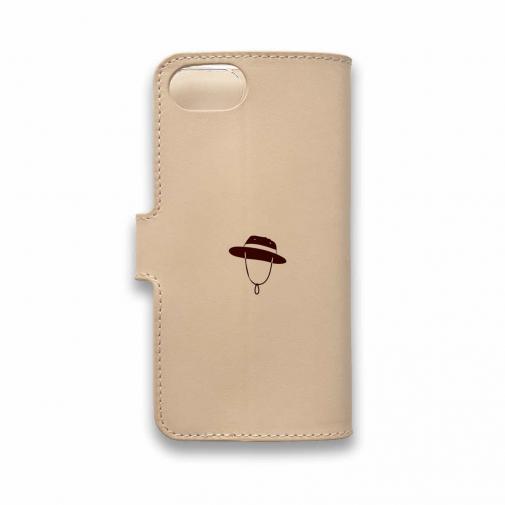 【手帳型】【釣りざんまい】本革 釣りに行きたい少年