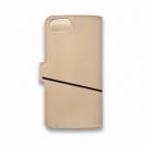 【手帳型】本革　イヤイヤ柴犬【黒柴】(wakat)