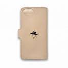 【手帳型】【釣りざんまい】本革 釣りを楽しむ少年