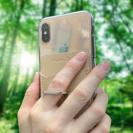 スマホリング＋カードホルダー　ベージュ