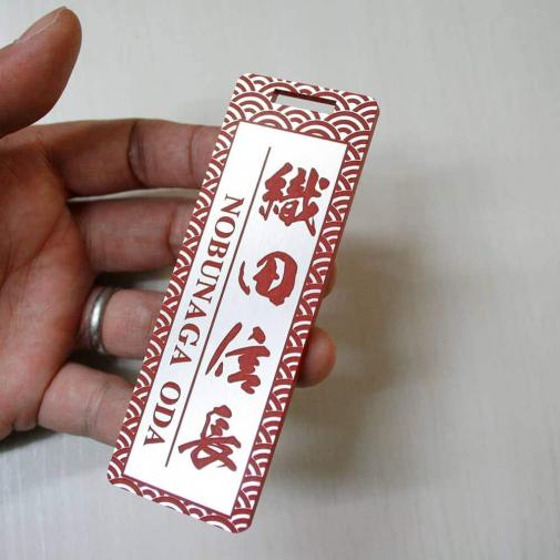 ★ネームタグ★ ゴルフ&釣り ✨新素材✨ ステンレス調二層