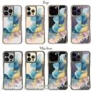 【Compos-Case】北欧デザイン【ラメ】 ブルーマーブル No1