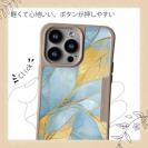 【Compos-Case】ゴールドリーフ【ラメ】 ブルー