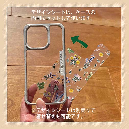 【Compos-Case】くすみカラーマーブル【ラメ】 ピンク＆ゴールド