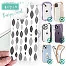 【デザインシート】魚の群れ17