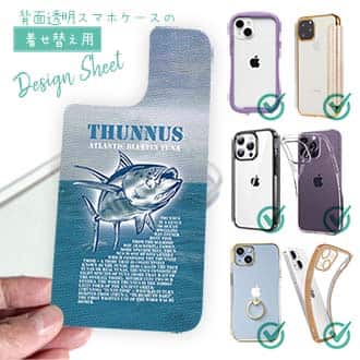 【デザインシート】マグロの種類は5種類