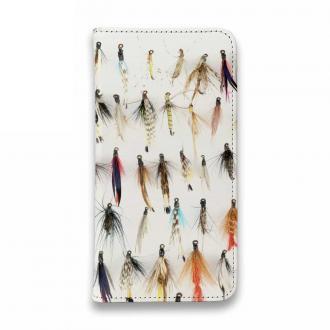 【手帳型ベルトなし】【Stick Case】フライのパターン