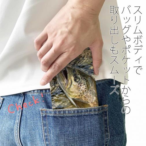 【手帳型ベルトなし】【Stick Case】ニュージーランドのブラウントラウト