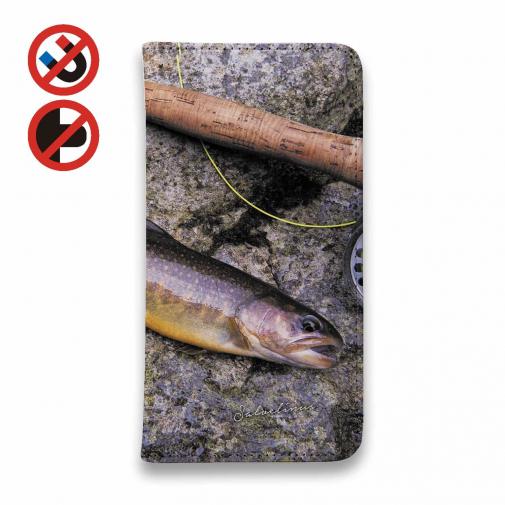 【手帳型ベルトなし】【Stick Case】フライフィッシングとイワナ