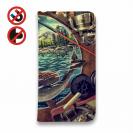 【手帳型ベルトなし】【Stick Case】釣具たちに囲まれて