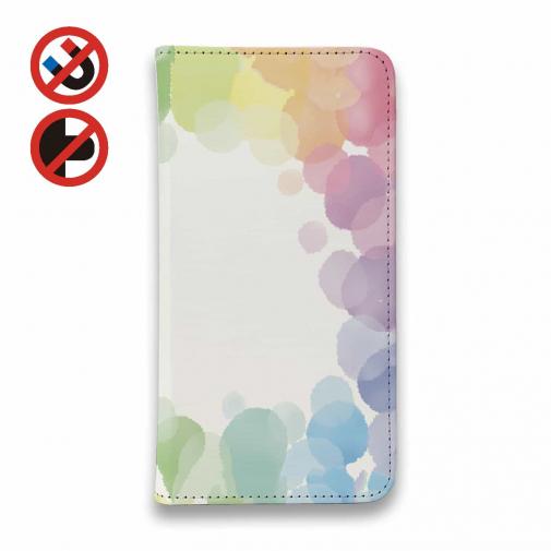 【手帳型ベルトなし】【Stick Case】素敵な水玉　パート2