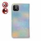 【手帳型ベルトなし】【Stick Case】カラフルな空