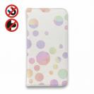 【手帳型ベルトなし】【Stick Case】手書き風ドット
