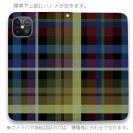 【手帳型ベルトなし】【Stick Case】大人のチェック