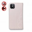 【手帳型ベルトなし】【Stick Case】シックなレース　ピンク