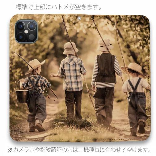 【手帳型ベルトなし】【Stick Case】少年の日々