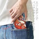 【手帳型ベルトなし】【Stick Case】大漁旗風マダイのイラスト