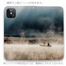 【手帳型ベルトなし】【Stick Case】霧の湖上