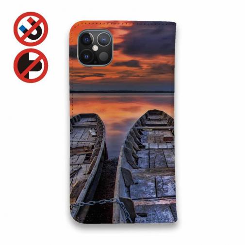 【手帳型ベルトなし】【Stick Case】マリーノの漁船