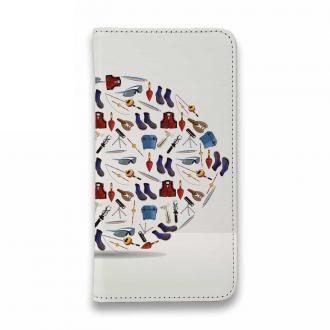 【手帳型ベルトなし】【Stick Case】釣具は魚への第一歩