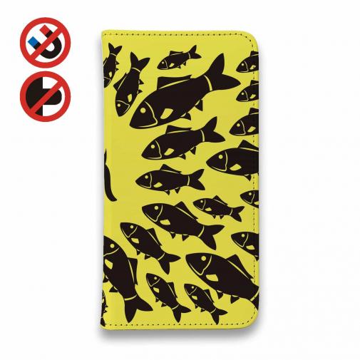 【手帳型ベルトなし】【Stick Case】イエローサブマリ