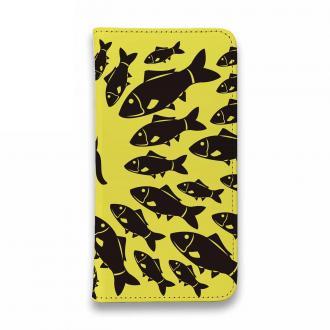 【手帳型ベルトなし】【Stick Case】イエローサブマリ