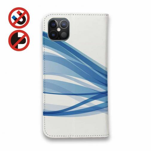 【手帳型ベルトなし】【Stick Case】波のイメージ　パート2