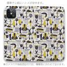 【手帳型ベルトなし】【Stick Case】釣具のシームレスパターン