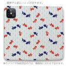 【手帳型ベルトなし】【Stick Case】泳ぐ金魚