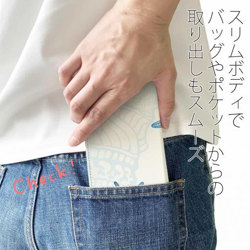 【手帳型ベルトなし】【Stick Case】トロピカルなスターフィッシュ