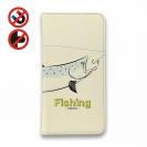 【手帳型ベルトなし】【Stick Case】レトロフィッシング