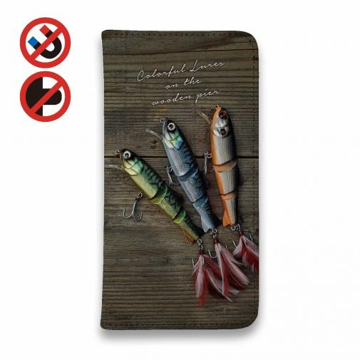 【手帳型ベルトなし】【Stick Case】カラフルルアー　その2