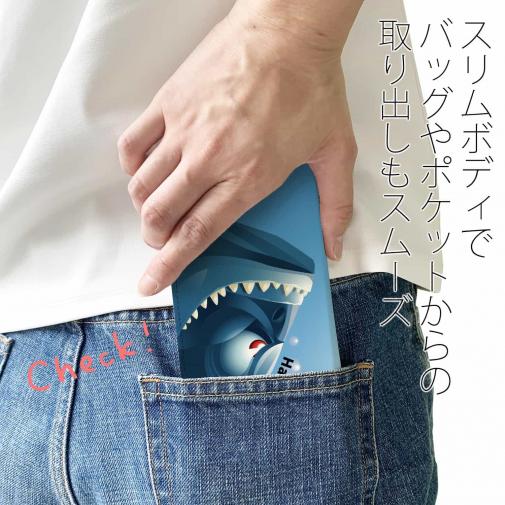 【手帳型ベルトなし】【Stick Case】君はもう食べたかい?